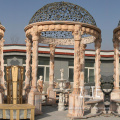 High Quality garden decoration natural marble gazebo
